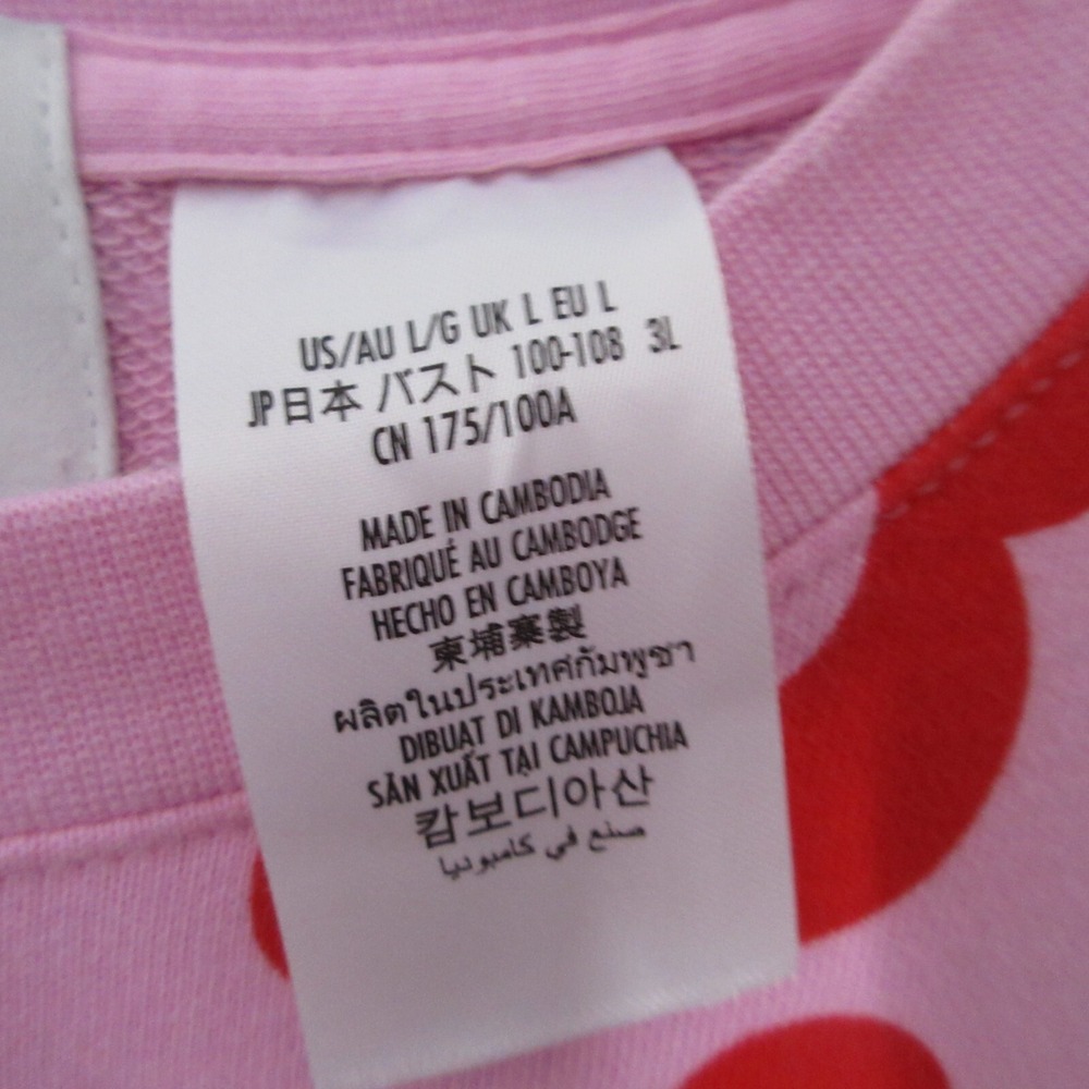 Disney Parks Minnie Mouse Collection Women Large Pink Red Flower Comfort Relaxed - Picture 4 of 11